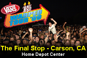 VANS Warped Tour 2009 in Carson CA