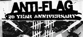 Show Preview: Anti-Flag 20th Anniversary Shows - at The Troubadour - West Hollywood, CA - March 18 and 19, 2013