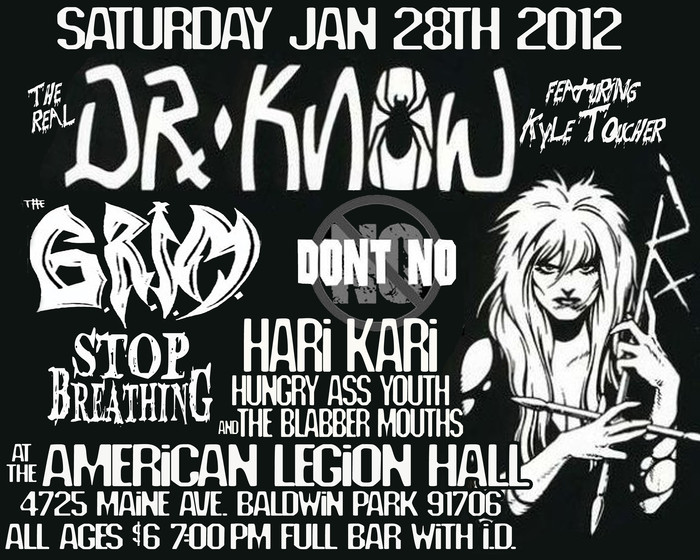 Dr.Know SShow Flyer