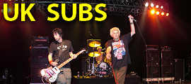 UK SUBS show preview